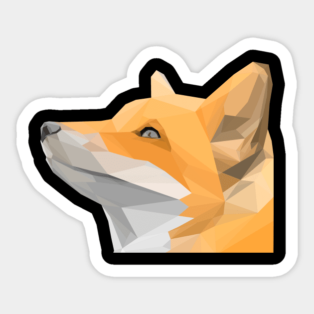 FOX Lowpoly Sticker by Re Yant Gallery